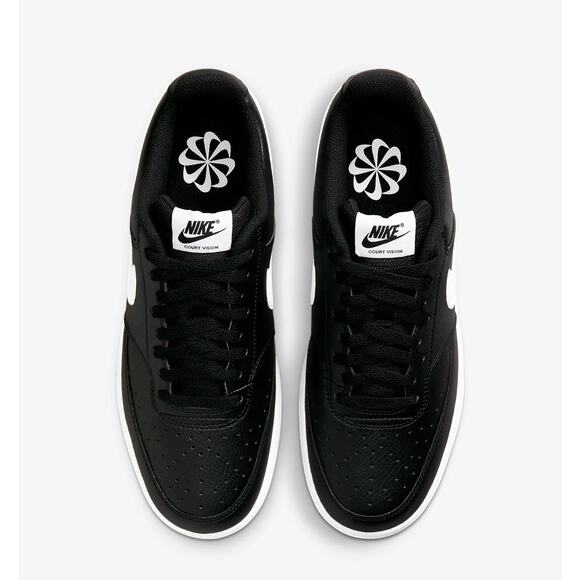 Nike Court Vision Low Next Nature Mens New in Box Black & White colorway - Picture 5 of 5